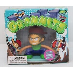NEW Grommets Toy Paul Walls Skateboard Action Figure Roll'Em/Spin'Em/Jump 'Em